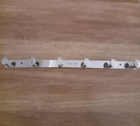 Máng khăn inox 02