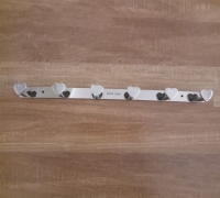 Máng khăn inox 03